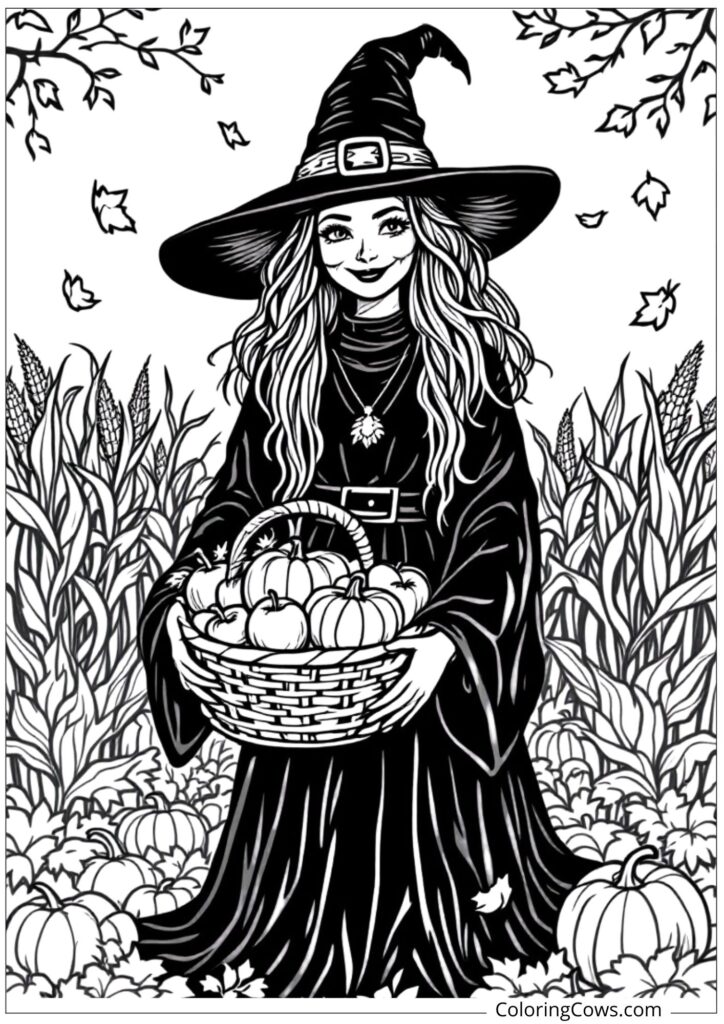 Autumn Harvest Witch