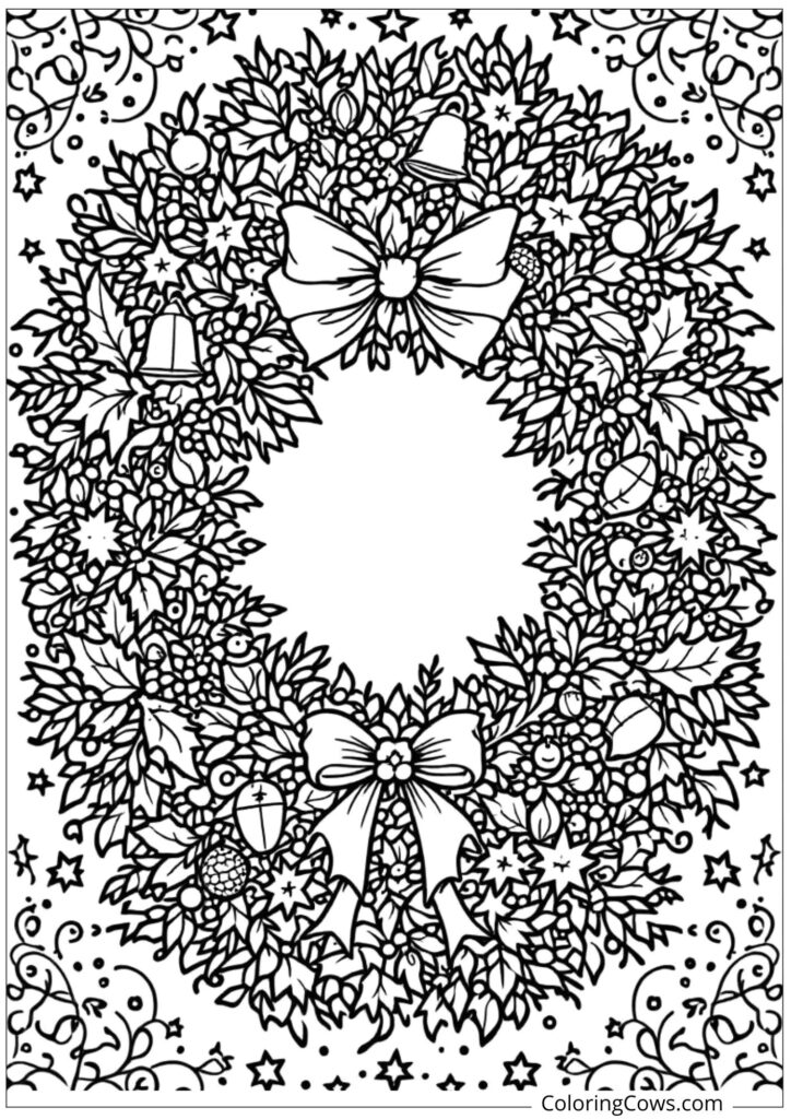 Christmas Wreath Mandala