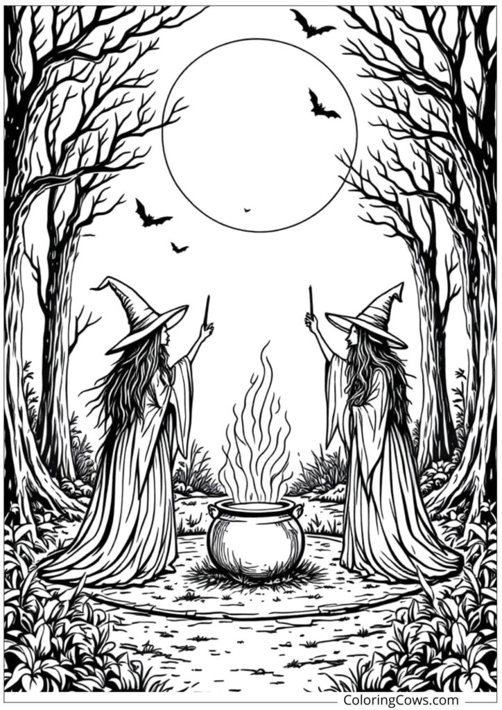 Full Moon Witch Gathering