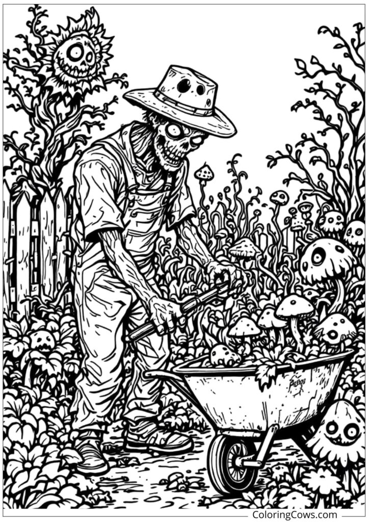 Garden Zombie Gardener