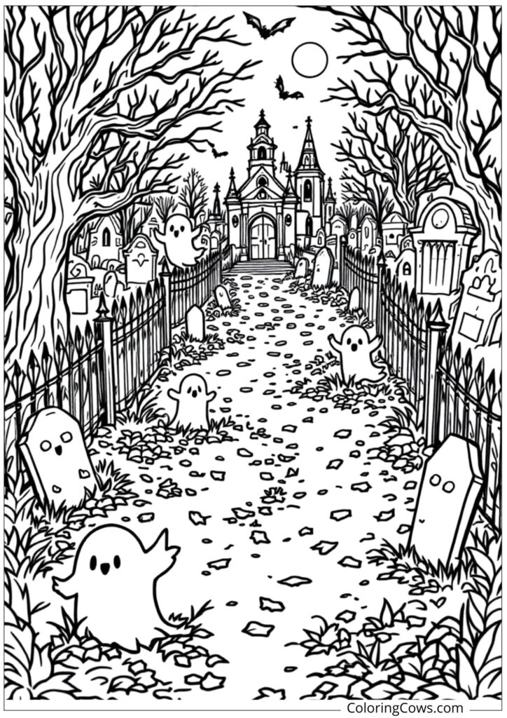 Graveyard Ghost Hunt Maze