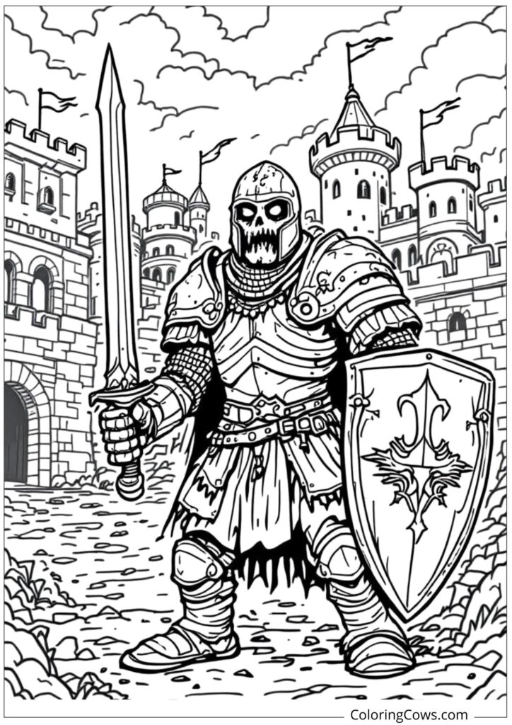 Medieval Zombie Knight