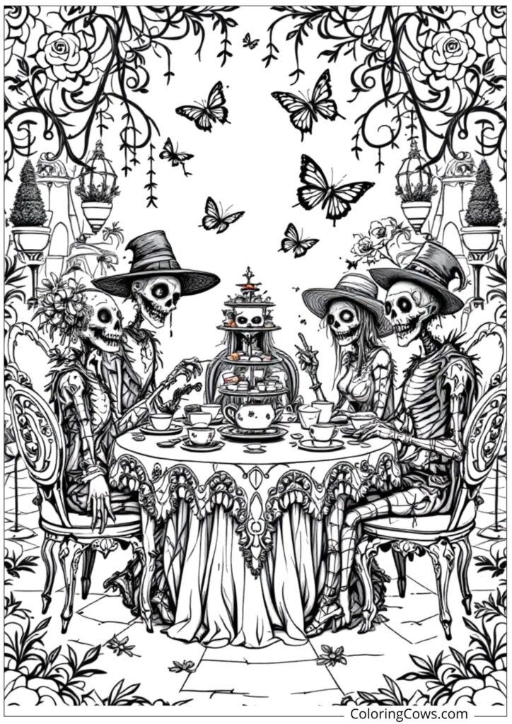 Zombie Tea Party